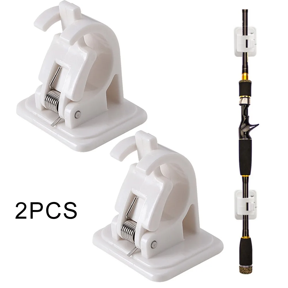 2pcs Fishing Rod Rack Wall Mounted Fishing Pole Storage Clips Clamps Holder Rack Organizer Bayonet Design Pesca Fish Tackle
2pcs Fishing Rod Rack Wall Mounted Fishing Pole Storage Clips Clamps Holder Rack Organizer Bayonet Design Pesca Fish Tackle