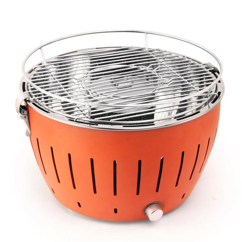 Гриль для барбекю на углях из нержавеющей стали, портативный уличный инструмент для барбекю, круглая углеродная горелка для барбекю для дома с питанием от USB
Гриль для барбекю на углях из нержавеющей стали, портативный уличный инструмент для барбекю, круглая углеродная горелка для барбекю для дома с питанием от USB