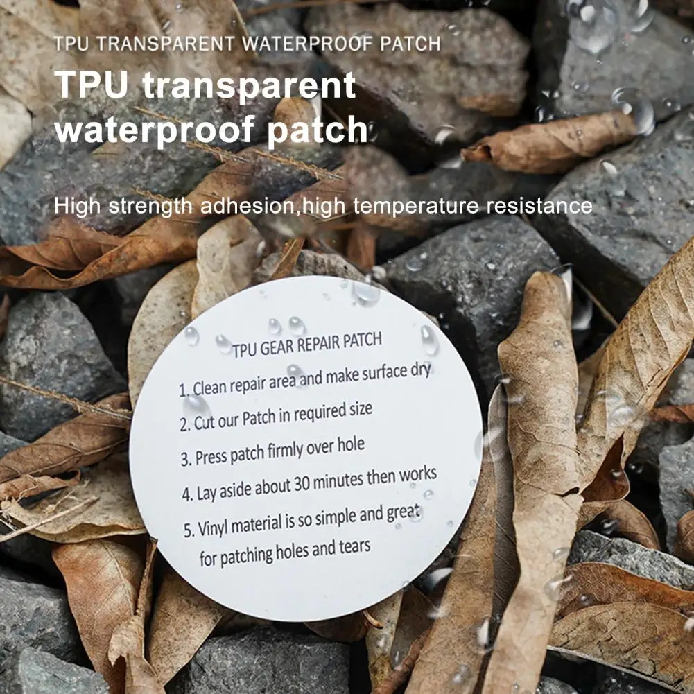 10 шт., прозрачные патчи для кемпинга, с отверстиями
10 шт., прозрачные патчи для кемпинга, с отверстиями