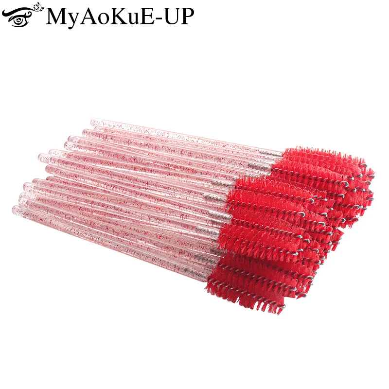 50pcs Disposable Eyelash Extension Brush Mascara Wands Applicator Eyebrow Comb Crystal Handle Eyelashes Microbrush Makeup Tool
50pcs Disposable Eyelash Extension Brush Mascara Wands Applicator Eyebrow Comb Crystal Handle Eyelashes Microbrush Makeup Tool