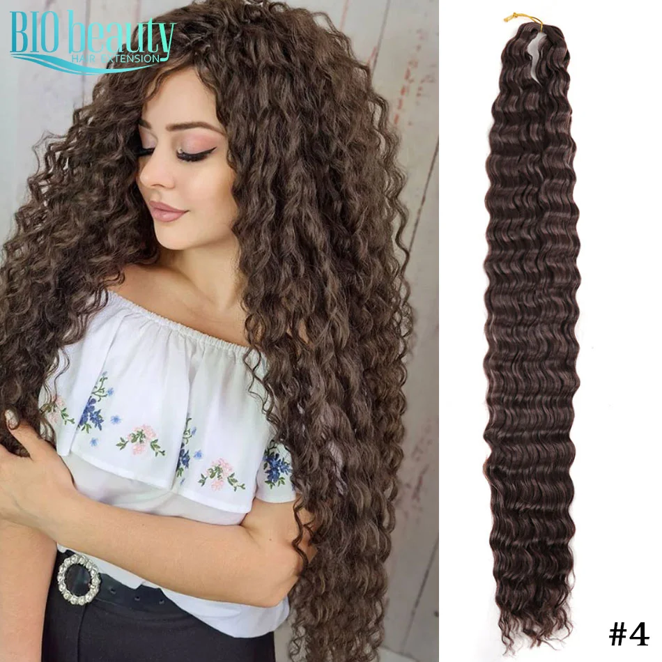 Deep Wave Crochet Fake Hair 32Inch Curls Twist Hair Synthetic Goddess Braids Hair Wavy Ombre Blonde Hair Extension BIO Beauty
Deep Wave Crochet Fake Hair 32Inch Curls Twist Hair Synthetic Goddess Braids Hair Wavy Ombre Blonde Hair Extension BIO Beauty