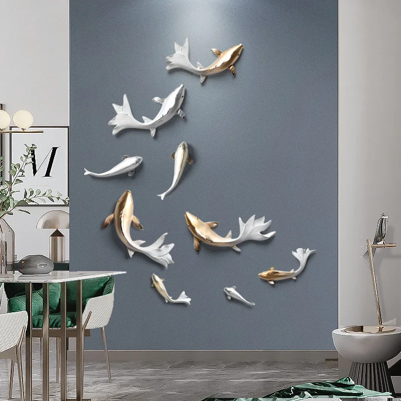 3d Fish Ornaments TV Background Wall Creative Wall Decoration Wall Hanging
3d Fish Ornaments TV Background Wall Creative Wall Decoration Wall Hanging