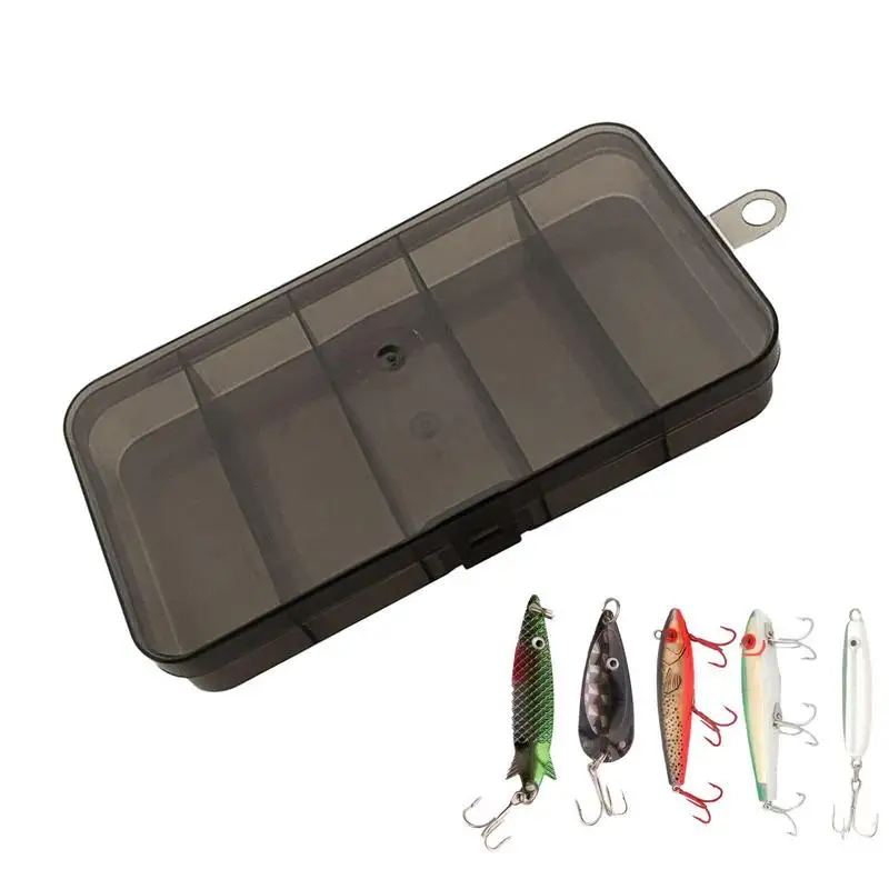 Fishing Tackle Accessory Box Lure 5 Grid Luya Storage Box For Fishing Transparent Design Fishing Lure Organizer Case For Beads
Fishing Tackle Accessory Box Lure 5 Grid Luya Storage Box For Fishing Transparent Design Fishing Lure Organizer Case For Beads