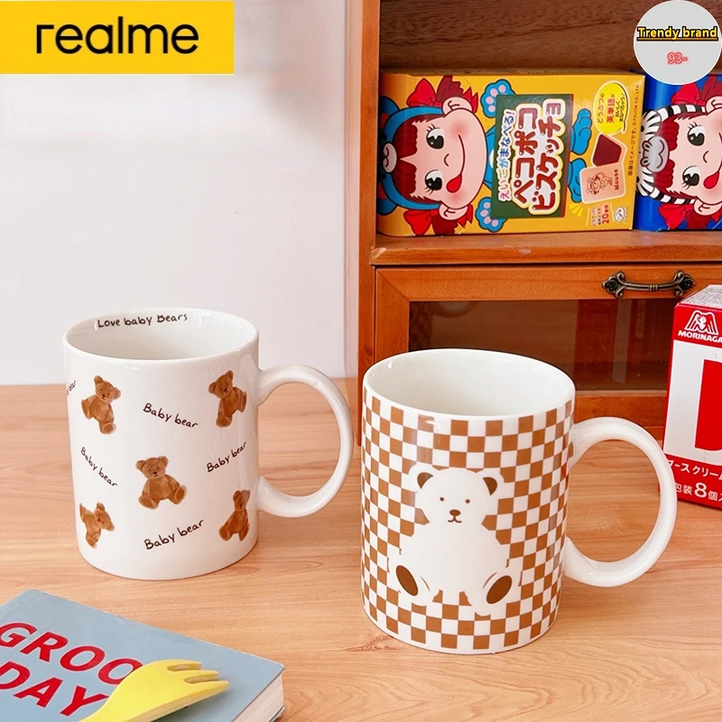 Realme Nordic Cute White Bear Ceramic Mug Drinking Breakfast Milk Tea Coffee Cup Kitchen Couple Gifts Espresso Cups Tableware
Realme Nordic Cute White Bear Ceramic Mug Drinking Breakfast Milk Tea Coffee Cup Kitchen Couple Gifts Espresso Cups Tableware