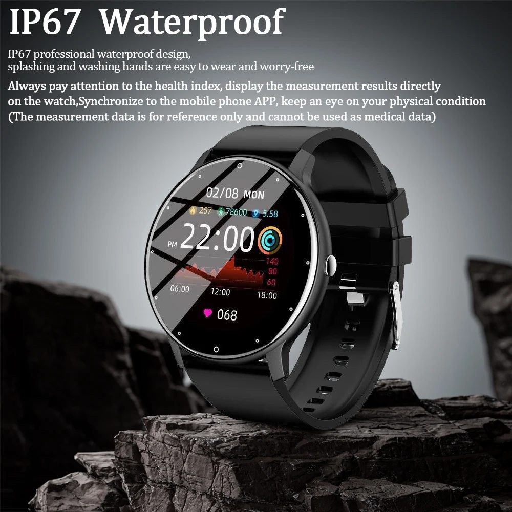 Smartwatch For Woman Man Call Reminder Waterproof Bluetooth Sports Smart Watches Blood Oxygen Alarm Mens Clock Reloj Inteligente
Smartwatch For Woman Man Call Reminder Waterproof Bluetooth Sports Smart Watches Blood Oxygen Alarm Mens Clock Reloj Inteligente