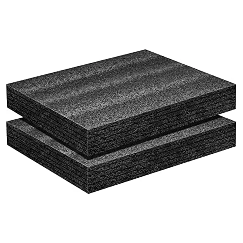 

2Piece Polyethylene Foam 16X12x2inch Sheet Thick Foam Padding Foam Inserts For Crafts Polyethylene Foam Pad