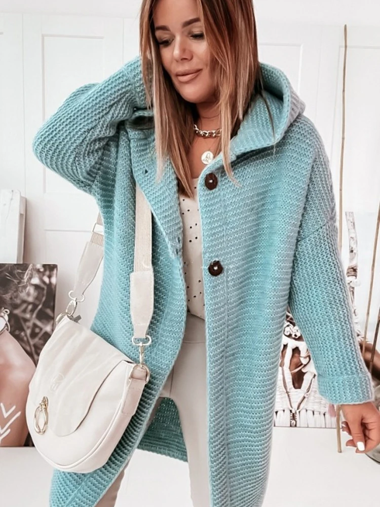 Winter Coat for Women 2022 Autumn Winter New Loose Knitted Cardigan Long Sleeve Top Sweater Casual Pink Cardigan Women's Sweater
Winter Coat for Women 2022 Autumn Winter New Loose Knitted Cardigan Long Sleeve Top Sweater Casual Pink Cardigan Women's Sweater