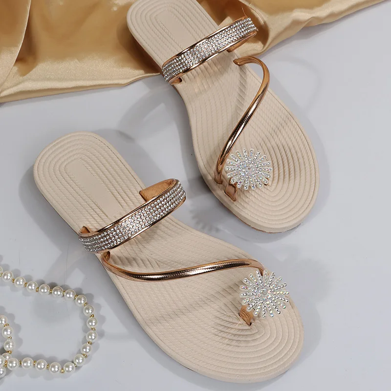 Women Sandal Shoe Slippers 2023 Summer Plus Size 43 Fashion Wear Beach Rhinestone Flat Zapatos Mujer
Women Sandal Shoe Slippers 2023 Summer Plus Size 43 Fashion Wear Beach Rhinestone Flat Zapatos Mujer