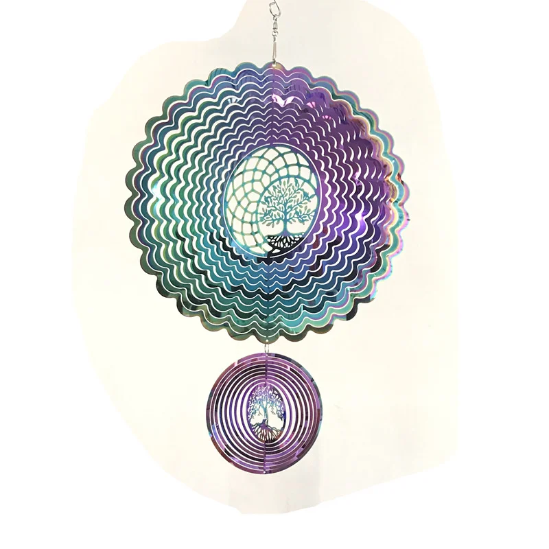 3d Wave Chimes Spinner Tree of Life Pendant Room party Christmas Outdoor garden Decoration hanging chimes
3d Wave Chimes Spinner Tree of Life Pendant Room party Christmas Outdoor garden Decoration hanging chimes