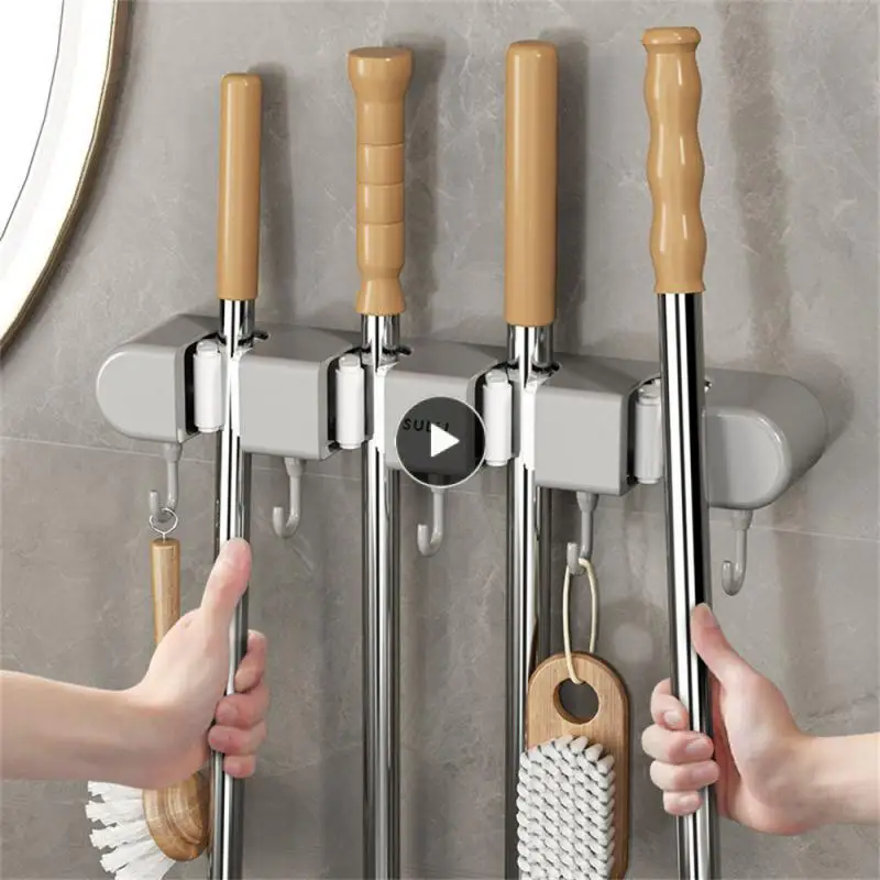 Рукоятка для швабры, многофункциональный держатель для швабры, твердый и устойчивый Прочный Настенный Держатель для кистей
Рукоятка для швабры, многофункциональный держатель для швабры, твердый и устойчивый Прочный Настенный Держатель для кистей