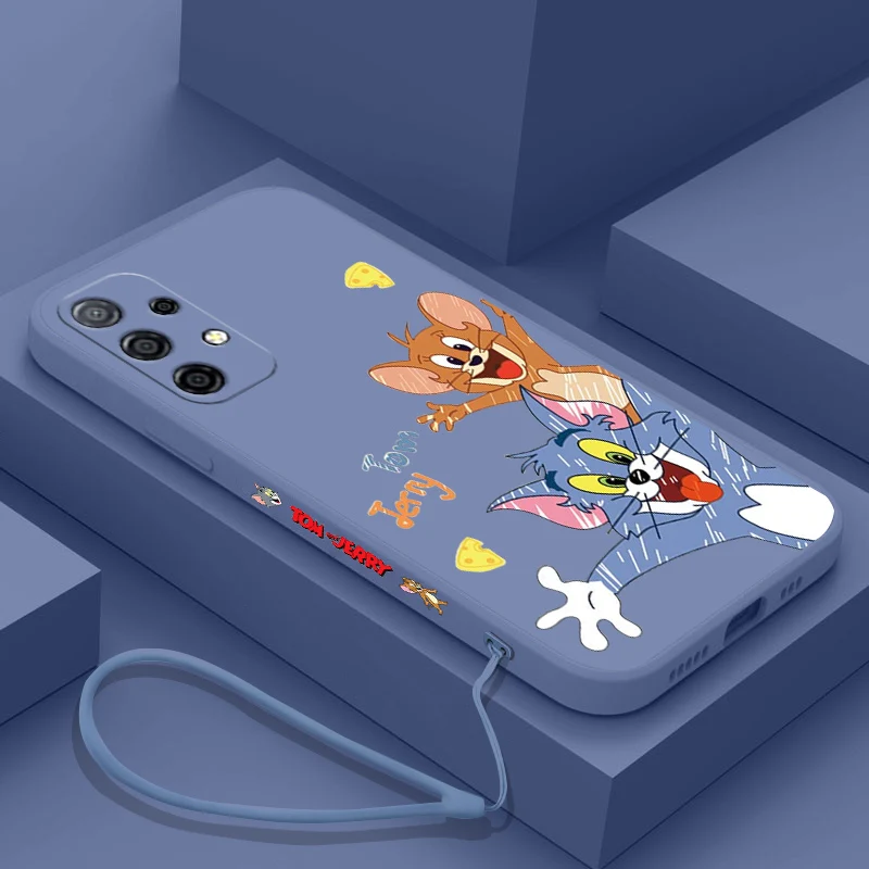 Cute Cartoon Tom And Jerry Phone Case For OPPO A7X A53 AX5 A93 A94 A35 A95 A12 A16 A8 A72 Reno 7Z 5Z F19 4G 5G with Hand Strap
Cute Cartoon Tom And Jerry Phone Case For OPPO A7X A53 AX5 A93 A94 A35 A95 A12 A16 A8 A72 Reno 7Z 5Z F19 4G 5G with Hand Strap