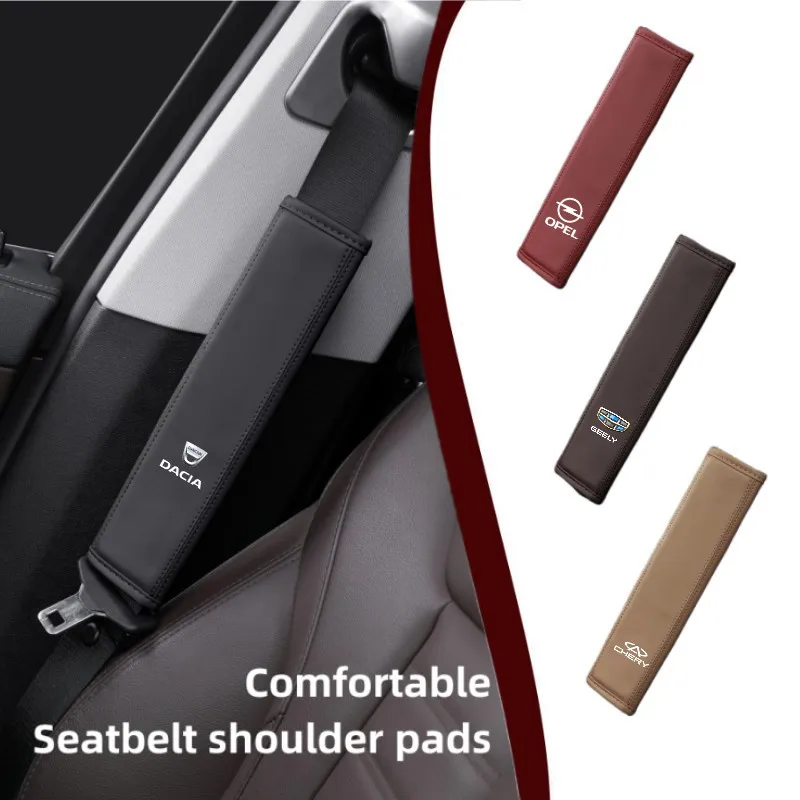 Leathe Car Seat Belt Cover Safety Belt Shoulder Pad Protector For Cadillac Escalade CTS ATS SRX STS XT5 XT6 XTS CT4 BLS EXT SLR
Leathe Car Seat Belt Cover Safety Belt Shoulder Pad Protector For Cadillac Escalade CTS ATS SRX STS XT5 XT6 XTS CT4 BLS EXT SLR