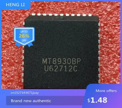 IC NEW 100% MT8930BP
IC NEW 100% MT8930BP