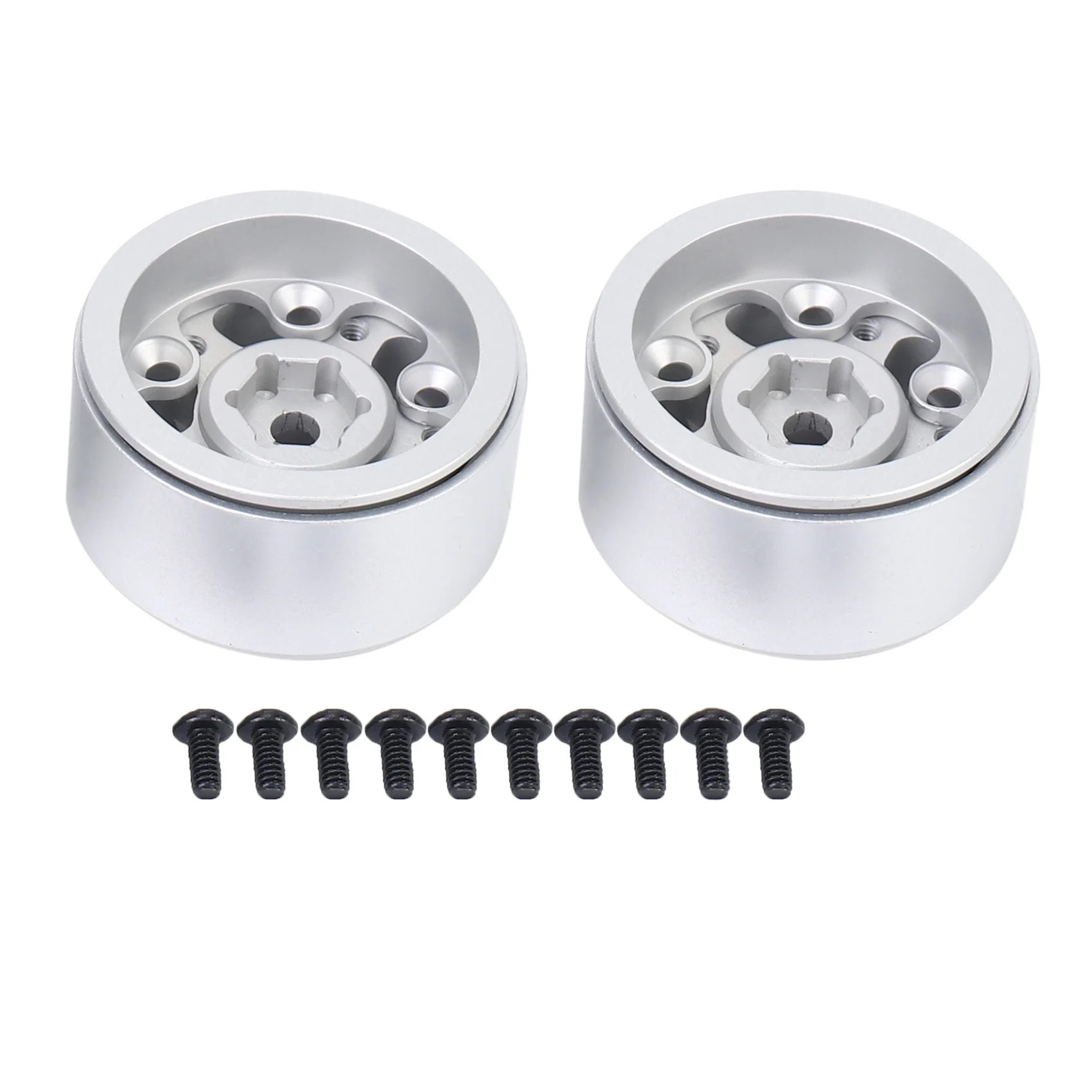 Металлический обод ступицы колеса для Axial SCX24 90081 AXI00001 1/24 RC Гусеничный автомобиль, обновленные детали, аксессуары, серебристый, 4 шт.
Металлический обод ступицы колеса для Axial SCX24 90081 AXI00001 1/24 RC Гусеничный автомобиль, обновленные детали, аксессуары, серебристый, 4 шт.