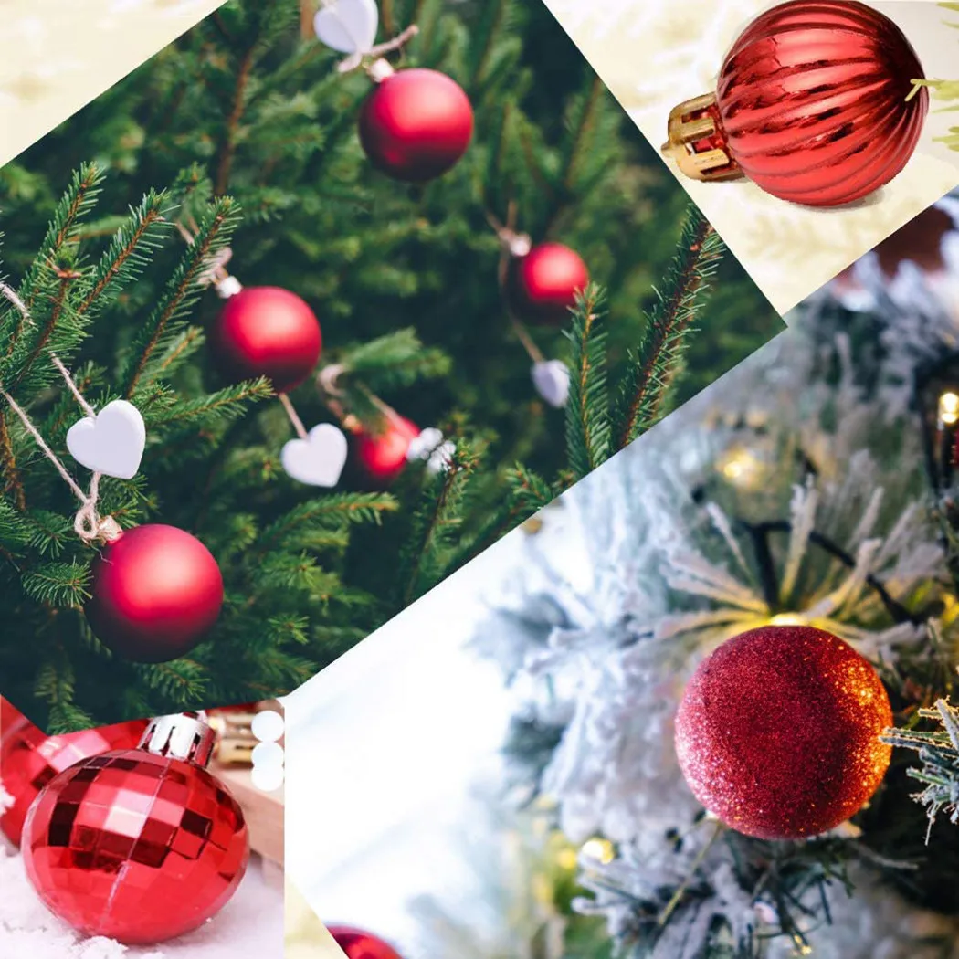 Durable Practical Tree Balls Ornaments Party Decor Xmas Balls 16pcs/set Christmas Decorations Plastic Shatterproof
Durable Practical Tree Balls Ornaments Party Decor Xmas Balls 16pcs/set Christmas Decorations Plastic Shatterproof