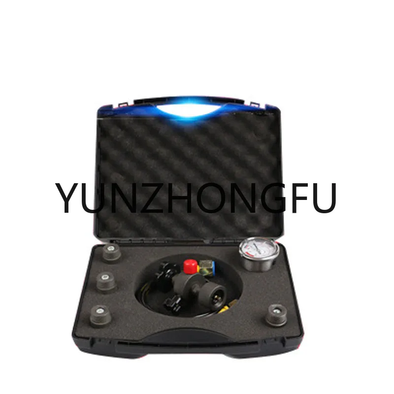 Hydraulic accumulator nitrogen charging valve five types of adapters 0-400Bar 6000Psi pressure gauge test kit pressure gauge kit
Hydraulic accumulator nitrogen charging valve five types of adapters 0-400Bar 6000Psi pressure gauge test kit pressure gauge kit