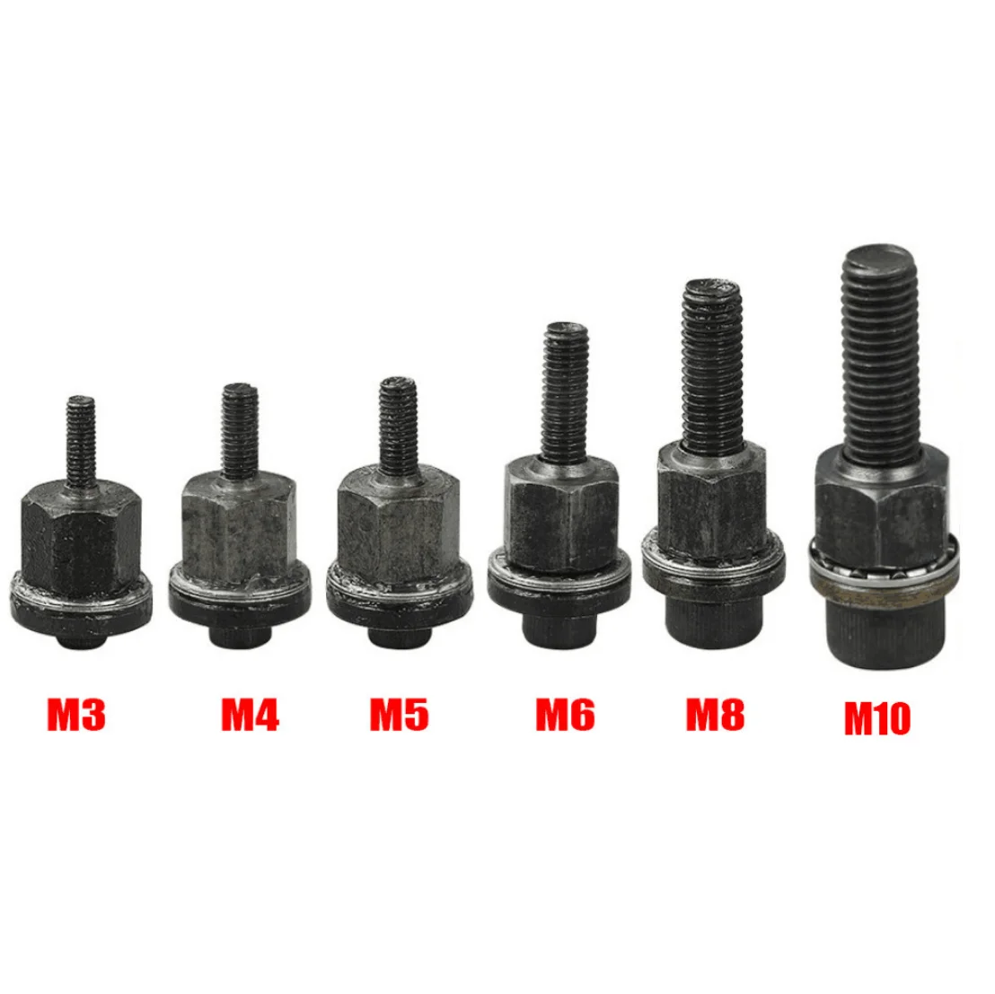6PCS M3 M4 M5 M6 M8 M10 Hand Rivet Nut Gun Head Nuts Simple Installation Riveter Tool For Rivet Nut Gun Riveting Riveter Tool
6PCS M3 M4 M5 M6 M8 M10 Hand Rivet Nut Gun Head Nuts Simple Installation Riveter Tool For Rivet Nut Gun Riveting Riveter Tool