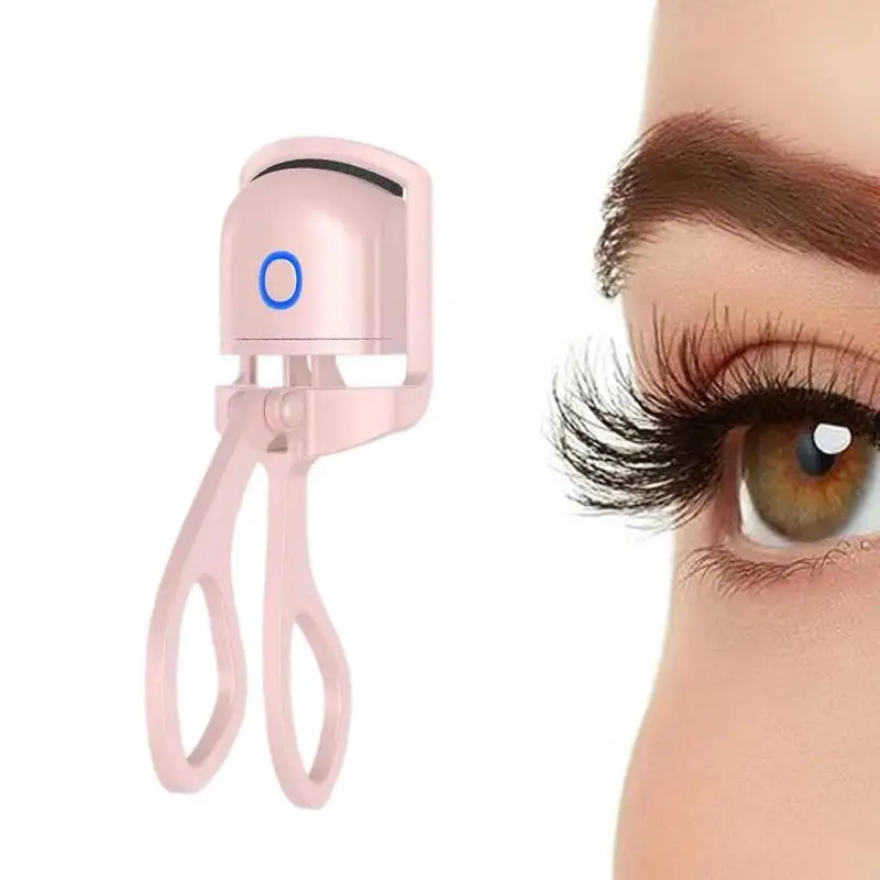 

Heated Lash Curler Rechargeable Makeup Eye Lash Curler 2 Heating Modes Quick Natural Curling Eye Lashes For Long Lasting Makeup