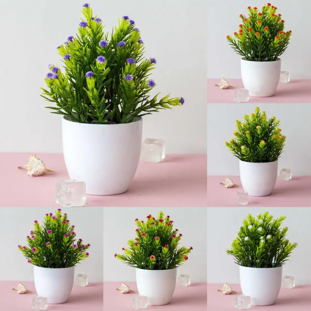 Trendy Artificial Flower Colorful Lightweight Potted Artificial Wedding Flower Bonsai Faux Bonsai Fake Bonsai
Trendy Artificial Flower Colorful Lightweight Potted Artificial Wedding Flower Bonsai Faux Bonsai Fake Bonsai