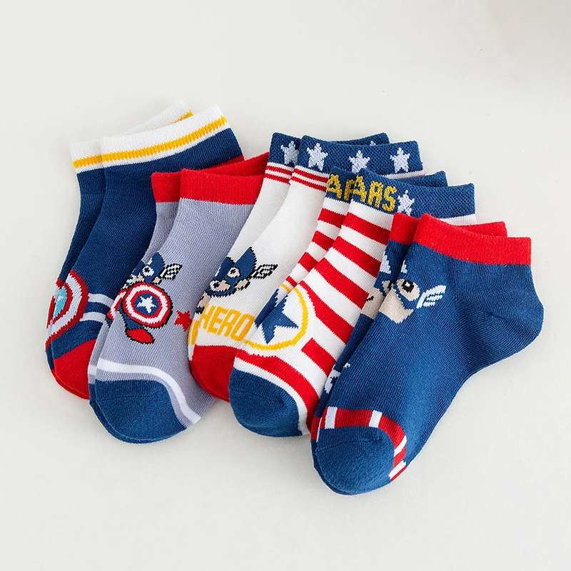 5/10Pairs Baby Boys Socks Spiderman Kids Children Summer Short Socks Fashion Cotton Breathable Cartoon Floor Girls Socks Spring
5/10Pairs Baby Boys Socks Spiderman Kids Children Summer Short Socks Fashion Cotton Breathable Cartoon Floor Girls Socks Spring