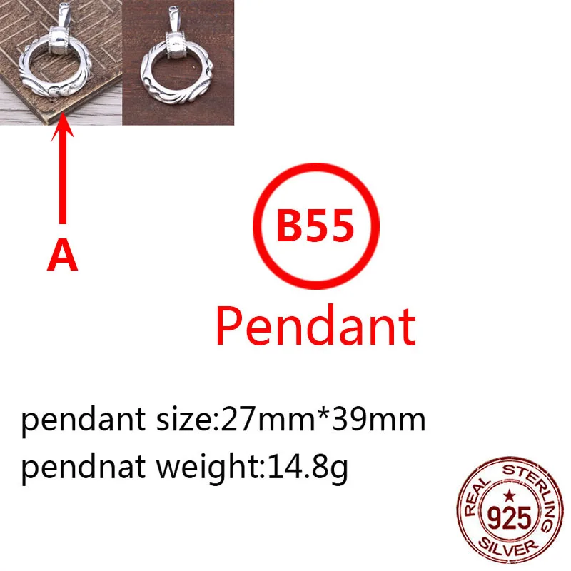B55 s925 sterling silver pendant personalized retro jewelry couple cross flower around a punk hip-hop style gift for friends
B55 s925 sterling silver pendant personalized retro jewelry couple cross flower around a punk hip-hop style gift for friends