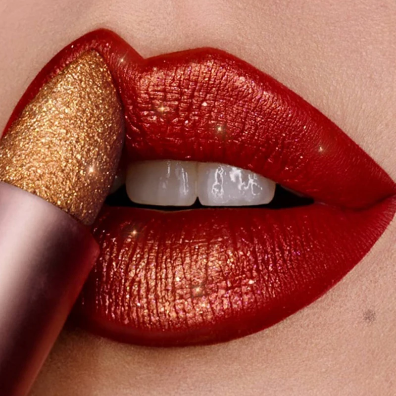 Waterproof Nude Glitter Lipstick 9 Colors Long Lasting Non-stick Cup Velve Red Mermaid Sexy Shimmer Lipsticks Makeup Cosmetic
Waterproof Nude Glitter Lipstick 9 Colors Long Lasting Non-stick Cup Velve Red Mermaid Sexy Shimmer Lipsticks Makeup Cosmetic