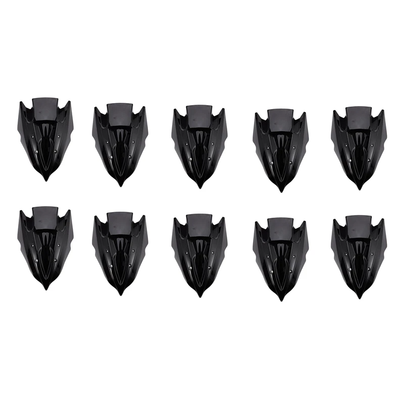 

10X ветровое стекло для Kawasaki Z250 Z300 Z 250 300 2013 2014 2013-2015 ветровые дефлекторы с двойными пузырьками