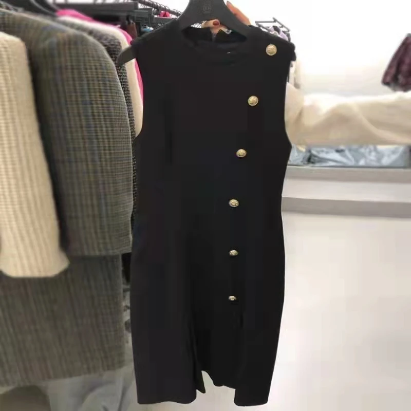 VANOVICH 2022 Summer New Korean Style Sleeveless Casual Dress Temperament Pullover O-neck Solid Fashion Plus Size Mid-Calf Dress
VANOVICH 2022 Summer New Korean Style Sleeveless Casual Dress Temperament Pullover O-neck Solid Fashion Plus Size Mid-Calf Dress