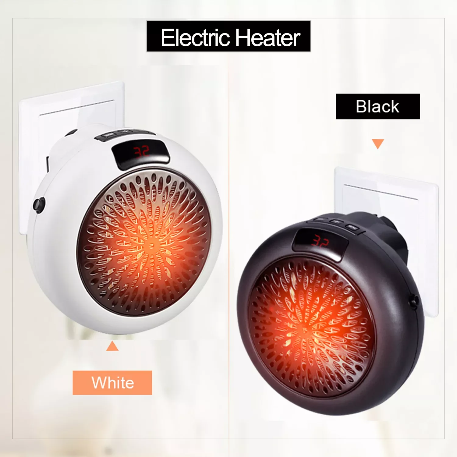 900W Mini Fan Heater Electric Heater Home Portable Air Heater Office Room Warmer for Winter Wall Heating Stove Radiator
900W Mini Fan Heater Electric Heater Home Portable Air Heater Office Room Warmer for Winter Wall Heating Stove Radiator