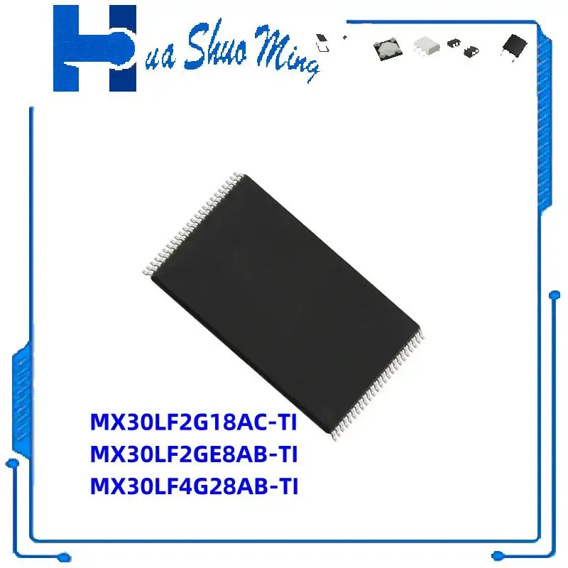 

10Pcs/Lot MX30LF2G18AC-TI MX30LF2G18AC MX30LF2G MX30LF2GE8AB-TI MX30LF2GE8AB MX30LF4G28AB-TI MX30LF4G28AB MX30LF4 TSOP-48