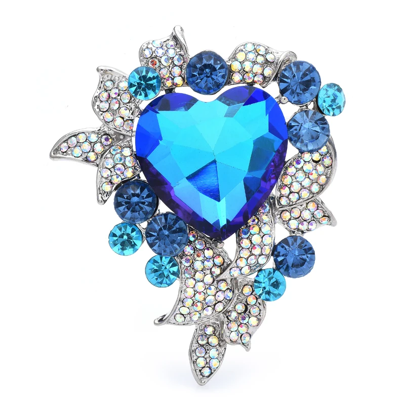 Wuli&baby Crystal Sea Heart Brooches For Women Unisex 3-color Palace Style 3-color Love Party Office Brooch Pin Gifts
Wuli&baby Crystal Sea Heart Brooches For Women Unisex 3-color Palace Style 3-color Love Party Office Brooch Pin Gifts