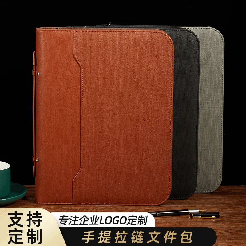 Business Multifunction A4 Folder Pu Loose Leaf Sales Manager Clip Data Contract Hand Zipper Briefcase Wholesale
Business Multifunction A4 Folder Pu Loose Leaf Sales Manager Clip Data Contract Hand Zipper Briefcase Wholesale