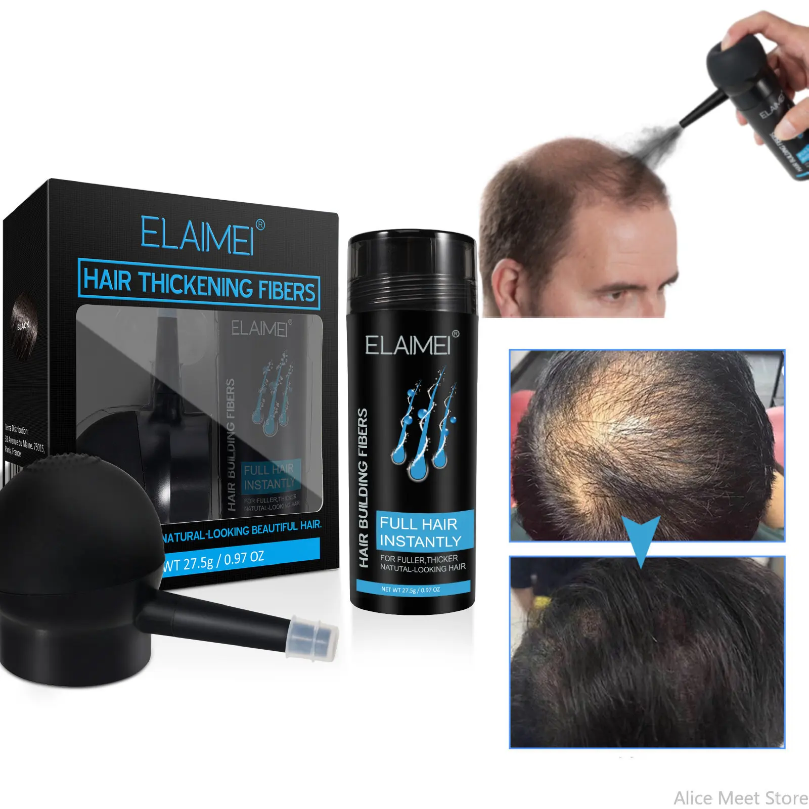 HAIR FIBERS Hair Thickening Fiber Spray Applicator Pump Nozzle,Hair Building Fibers,Get Instantly Thick,Shiny Hair In 15 Seconds
HAIR FIBERS Hair Thickening Fiber Spray Applicator Pump Nozzle,Hair Building Fibers,Get Instantly Thick,Shiny Hair In 15 Seconds