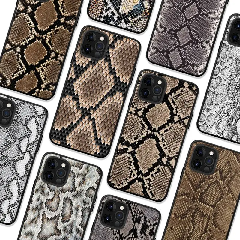 LVTLV Snake Skin Phone Case for iPhone 11 12 13 Mini Pro Max 8 7 6 6S Plus X 5 SE 2020 XR XS Funda Cover
LVTLV Snake Skin Phone Case for iPhone 11 12 13 Mini Pro Max 8 7 6 6S Plus X 5 SE 2020 XR XS Funda Cover