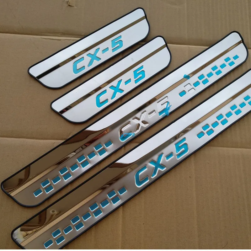 stainless steel Scuff Plate Door Sill Welcome Pedal For Mazda CX-5 CX5 2017 2018 Car Styling Accessories 4PCS
stainless steel Scuff Plate Door Sill Welcome Pedal For Mazda CX-5 CX5 2017 2018 Car Styling Accessories 4PCS