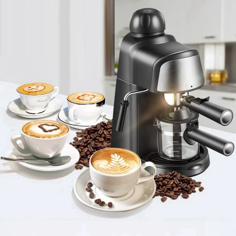 240Ml 800W Household Espresso Machine Steam Milk Froth Small Mini Semi-Automatic Coffee Machine CM6810 EU Plug
240Ml 800W Household Espresso Machine Steam Milk Froth Small Mini Semi-Automatic Coffee Machine CM6810 EU Plug