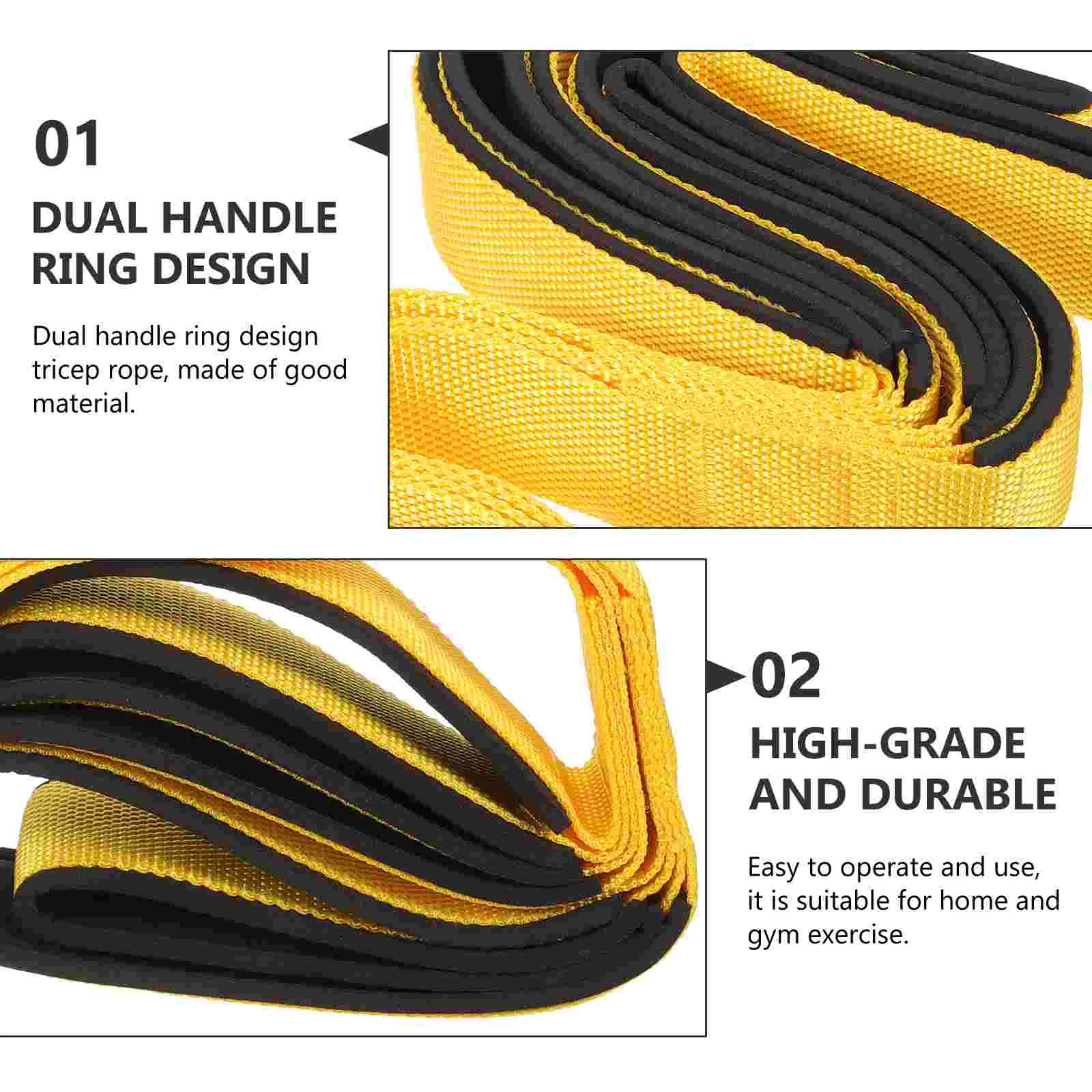 3pcs Triceps Rope Fitness Pull Down Rope Men Tricep Train Rope Men Training Rope Fitness Equipment
3pcs Triceps Rope Fitness Pull Down Rope Men Tricep Train Rope Men Training Rope Fitness Equipment