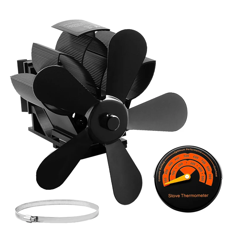 Wall Mounted 5 Blade Heat Powered Stove Fan Log Wood Burner Eco Friendly Quiet Home Fireplace Fan Efficient Heat Distribution
Wall Mounted 5 Blade Heat Powered Stove Fan Log Wood Burner Eco Friendly Quiet Home Fireplace Fan Efficient Heat Distribution