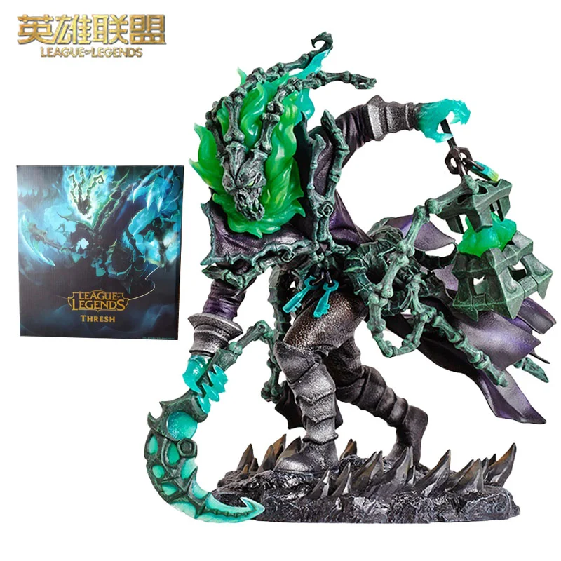 League of Legends The Chain Warden Thresh Medium Sculpture Anime Figures Toys Game Periphery Collectibles Action Model Kid Gifts
League of Legends The Chain Warden Thresh Medium Sculpture Anime Figures Toys Game Periphery Collectibles Action Model Kid Gifts