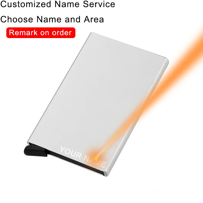 DIENQI RFID Anti-theft Bank Credit Card Holder Case Smart Minimalist Wallet Men Thin ID Cardholder Metal Bank Credit Cardholder
DIENQI RFID Anti-theft Bank Credit Card Holder Case Smart Minimalist Wallet Men Thin ID Cardholder Metal Bank Credit Cardholder
