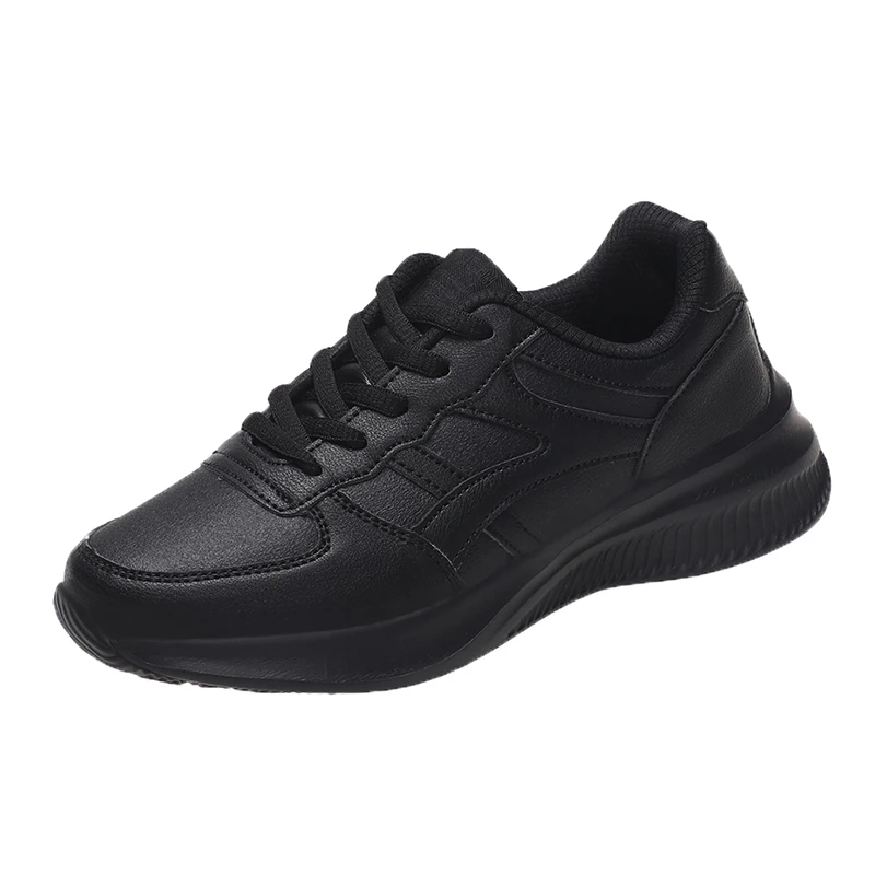 2022 New Women Sports Shoes Artificial PU Leather Sneakers Lace Up Casual Women Shoes Trend Ladies Big Size 35-41 Zapatos Mujer
2022 New Women Sports Shoes Artificial PU Leather Sneakers Lace Up Casual Women Shoes Trend Ladies Big Size 35-41 Zapatos Mujer