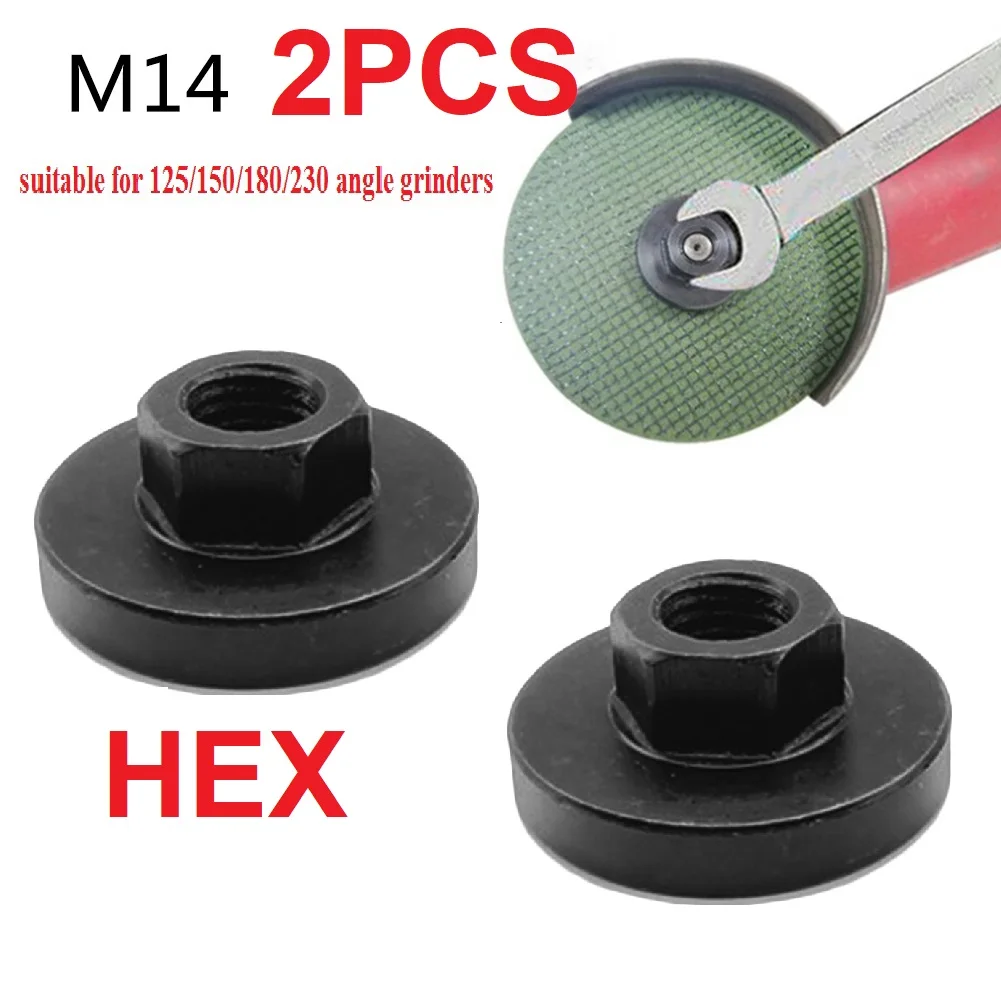 2Pcs M14 Thread Hex Nut Set Tools Power Replacement For 115/125/150/180/230 Angle Grinder
2Pcs M14 Thread Hex Nut Set Tools Power Replacement For 115/125/150/180/230 Angle Grinder