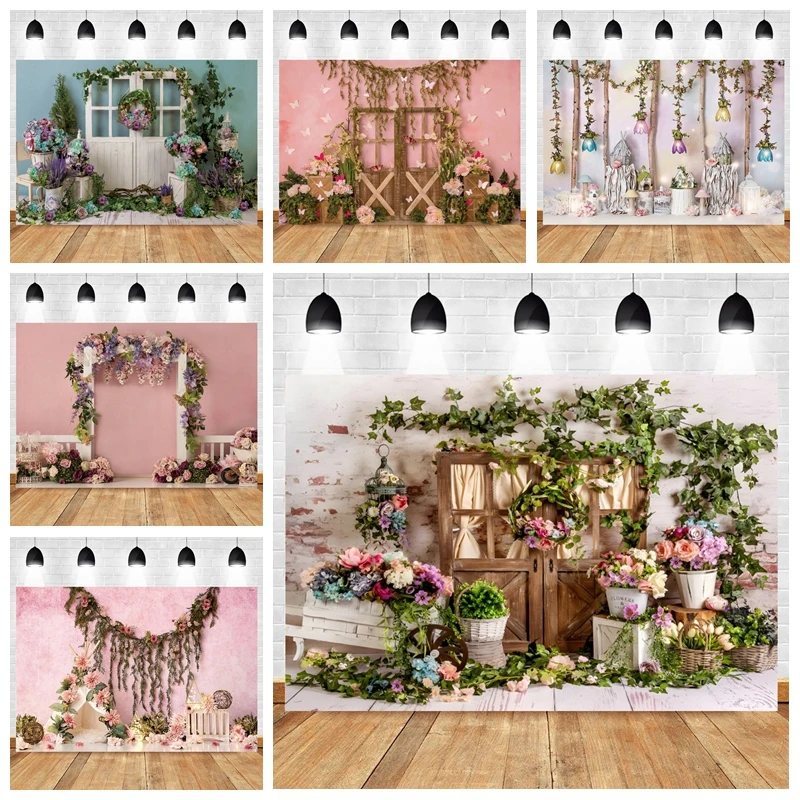 Baby Shower Birthday Photography Backdrop Flowers Wooden Door Party Decor Photographic Background Photophone Photo Studio Props
Baby Shower Birthday Photography Backdrop Flowers Wooden Door Party Decor Photographic Background Photophone Photo Studio Props