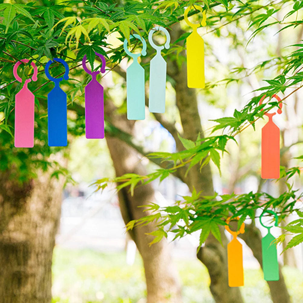 50PCS Waterproof Ring Plastic Hanging Labels Garden Plant Pot Markers Reusable Thick Hook Tree Tags Garden Pots Planters Supply
50PCS Waterproof Ring Plastic Hanging Labels Garden Plant Pot Markers Reusable Thick Hook Tree Tags Garden Pots Planters Supply