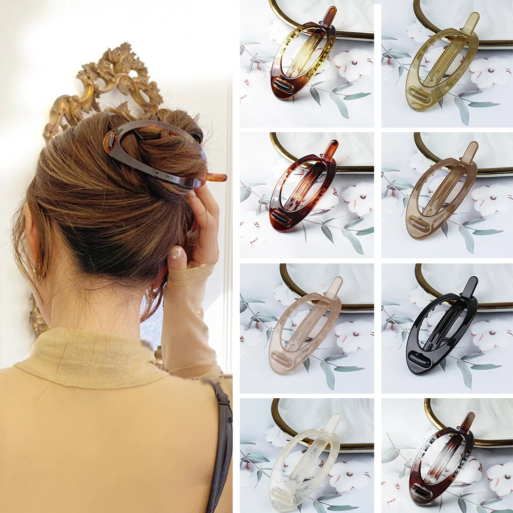 Oval Hair Twist Clip Headdress Oval Hair Clip Ponytail Twist Clip Hairpin Hair Accessories Headwear Ponytail Clip
Oval Hair Twist Clip Headdress Oval Hair Clip Ponytail Twist Clip Hairpin Hair Accessories Headwear Ponytail Clip