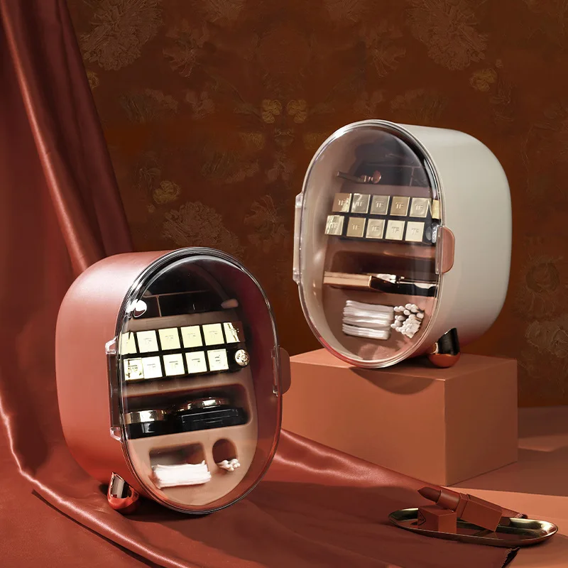 Light luxury desktop makeup box, desktop dust-proof multi compartment lipstick box, eyebrow pencil mask, large capacity bedroom
Light luxury desktop makeup box, desktop dust-proof multi compartment lipstick box, eyebrow pencil mask, large capacity bedroom