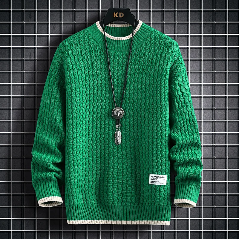Christmas Sweater Men Knitted Sweater Men Harajuku Stripe Pattern Knitted Pullover Vintage O-Neck Winter Sweaters S-4XL
Christmas Sweater Men Knitted Sweater Men Harajuku Stripe Pattern Knitted Pullover Vintage O-Neck Winter Sweaters S-4XL