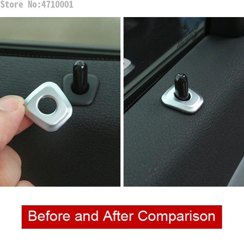 ABS Matte Chrome Car Door Lock Cover Trim Stickers Car Accessories For BMW X1 F48 2016-2018 X2 F47 2018
ABS Matte Chrome Car Door Lock Cover Trim Stickers Car Accessories For BMW X1 F48 2016-2018 X2 F47 2018