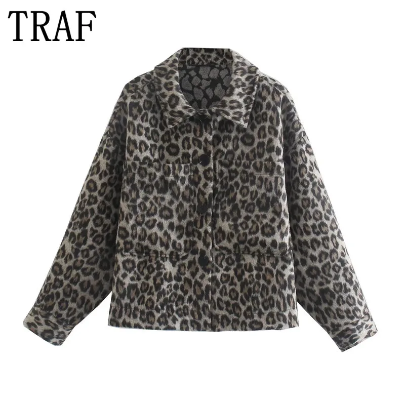 TRAF Zar Leopard Print Vintage Jacket Women Button Oversized Jacket Woman 2022 Long Sleeve Winter Jackets Streetwear Overshirt
TRAF Zar Leopard Print Vintage Jacket Women Button Oversized Jacket Woman 2022 Long Sleeve Winter Jackets Streetwear Overshirt