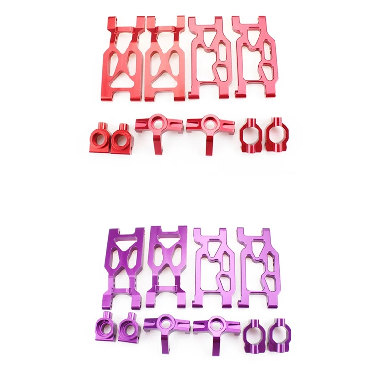 10 Pcs Aluminum Alloy Front Rear Suspension Arm Steering Cup Set for Wltoys 104001 1/10 RC Car Upgrade Parts
10 Pcs Aluminum Alloy Front Rear Suspension Arm Steering Cup Set for Wltoys 104001 1/10 RC Car Upgrade Parts